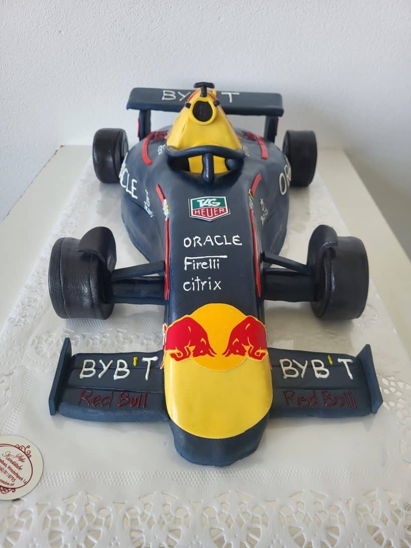 Geburtstagstorte bestellen 3D Torten - Formel 1 Auto