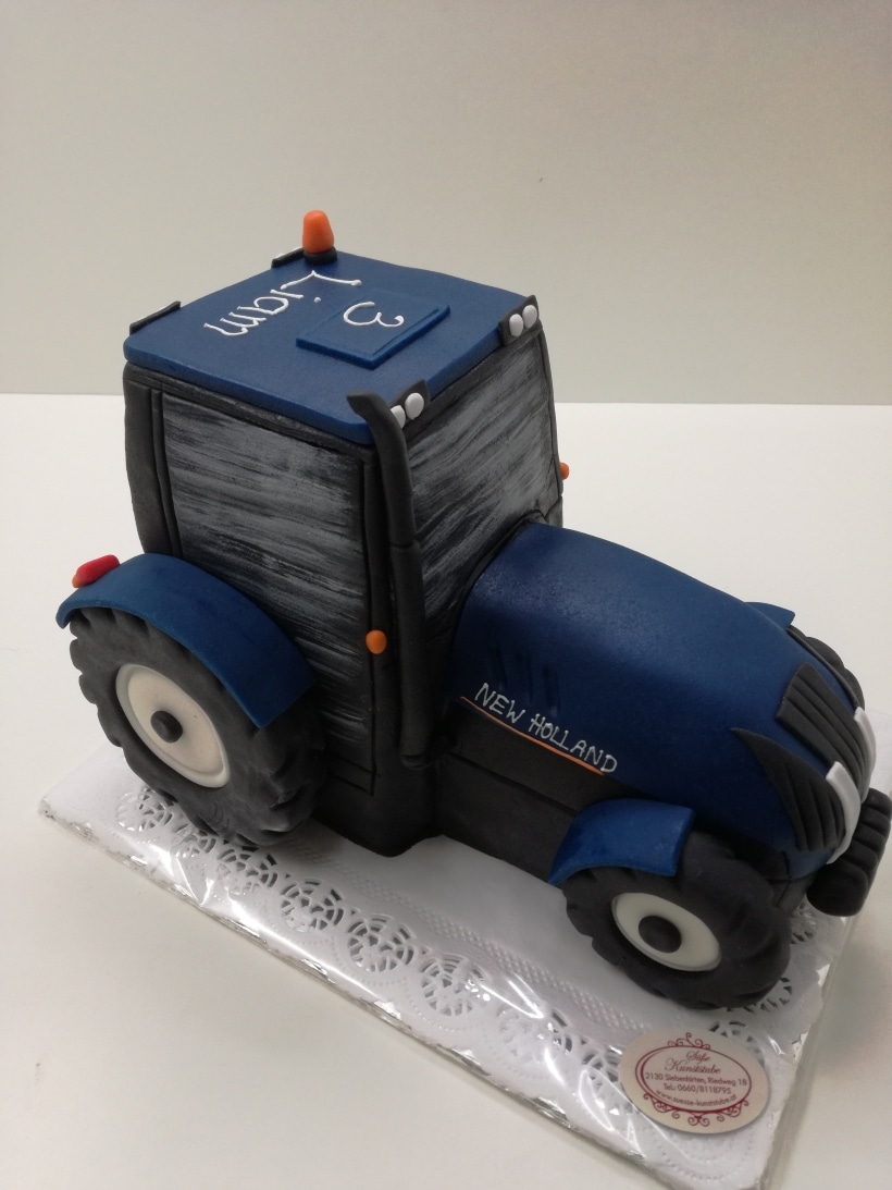 Kindergeburtstagstorte bestellen 3D Torten - Traktor